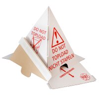 Palettenhütchen mit Selbstklebestreifen 200 x 200 x...