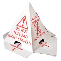 Palettenhütchen mit Selbstklebestreifen 200 x 200 x...