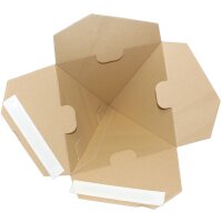 Palettenhütchen mit Selbstklebestreifen 200 x 200 x 230 mm