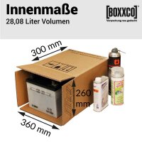 Gefahrgutverpackungen 360x260x300 mm