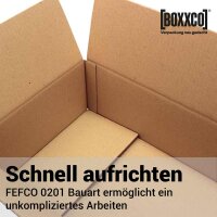 1-wellige Faltkartons 200x150x150 mm