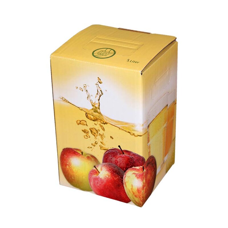 Kartons Bag-in-Box indiv. Premiumdruck 5 Liter, 4c-Druck