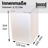 Kartons Bag-in-Box indiv. Premiumdruck 5 Liter, 4c-Druck