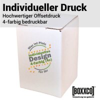Kartons Bag-in-Box indiv. Premiumdruck 5 Liter, 4c-Druck