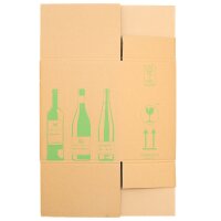 ECOLINE Flaschenkartons | 6 Flaschen 0,75 L | 305x212x368 mm