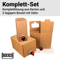 Komplettsets Bag-in-Box 5 Liter