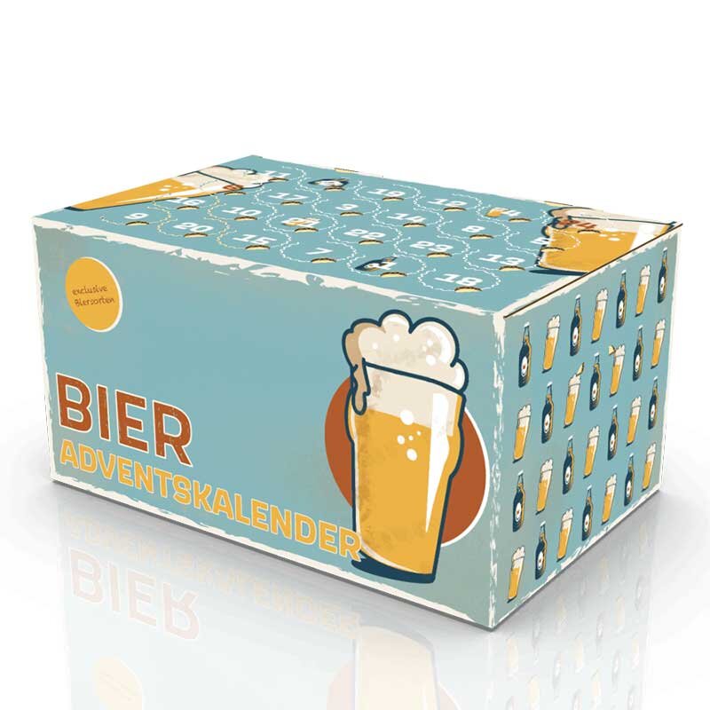 Bier-Adventskalender Retro