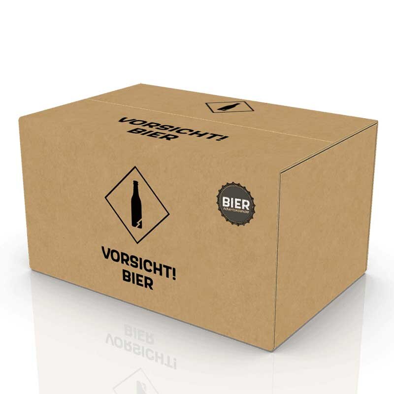 Versandkartons für Bier-Adventskalender