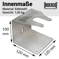 Abfüllhalter für Bag-in-Box-Beutel 120x120x100 mm