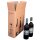 PREMIUM Flaschenkartons | 3 Flaschen 0,75 - 1 L | 305x108x368 mm