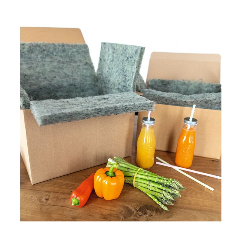 Folding boxes with fleece inlay | 360x200x210 mm | 15 litres