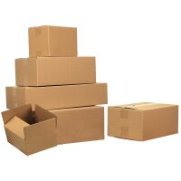 1-wellige Faltkartons 240x140x75 mm