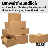 Single wall boxes 240x140x75 mm