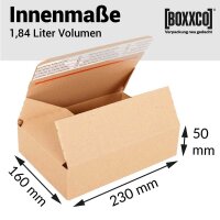 Automatikbodenkartons mit Aufreißperforation...