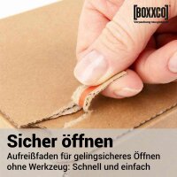 Automatikbodenkartons mit Aufreißperforation 230x160x50 mm