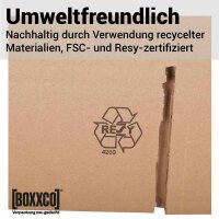 BOXXwell Flaschenversandkartons | 15 Flaschen 0,75 - 1 L | 515x285x380 mm