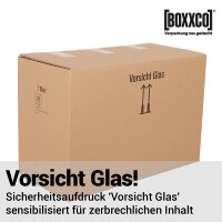BOXXwell Flaschenversandkartons | 18 Flaschen 0,75 - 1 L | 610x285x380 mm